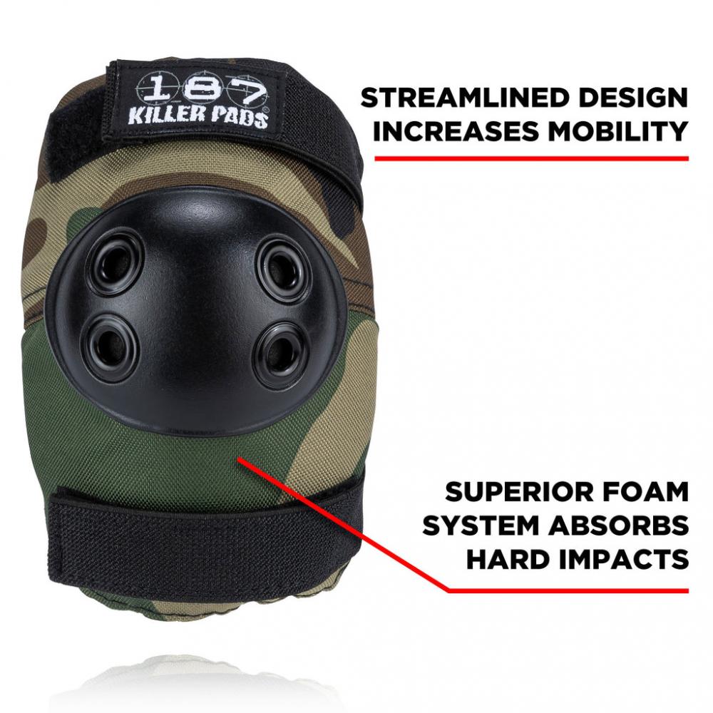 S/M ADULT 187 Killer Pads Combo Pack Knee & Elbow