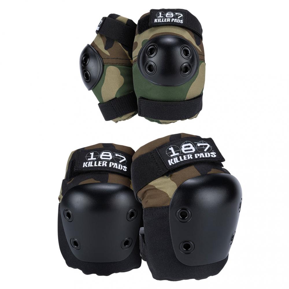 S/M ADULT 187 Killer Pads Combo Pack Knee & Elbow