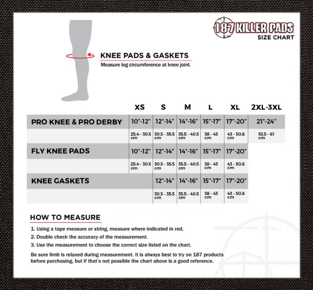 XS ADULT 187 Killer Pads Pro Knee