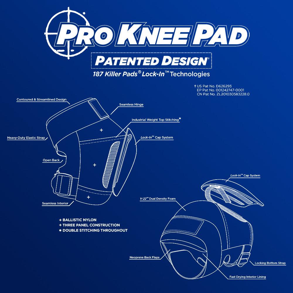 XS ADULT 187 Killer Pads Pro Knee