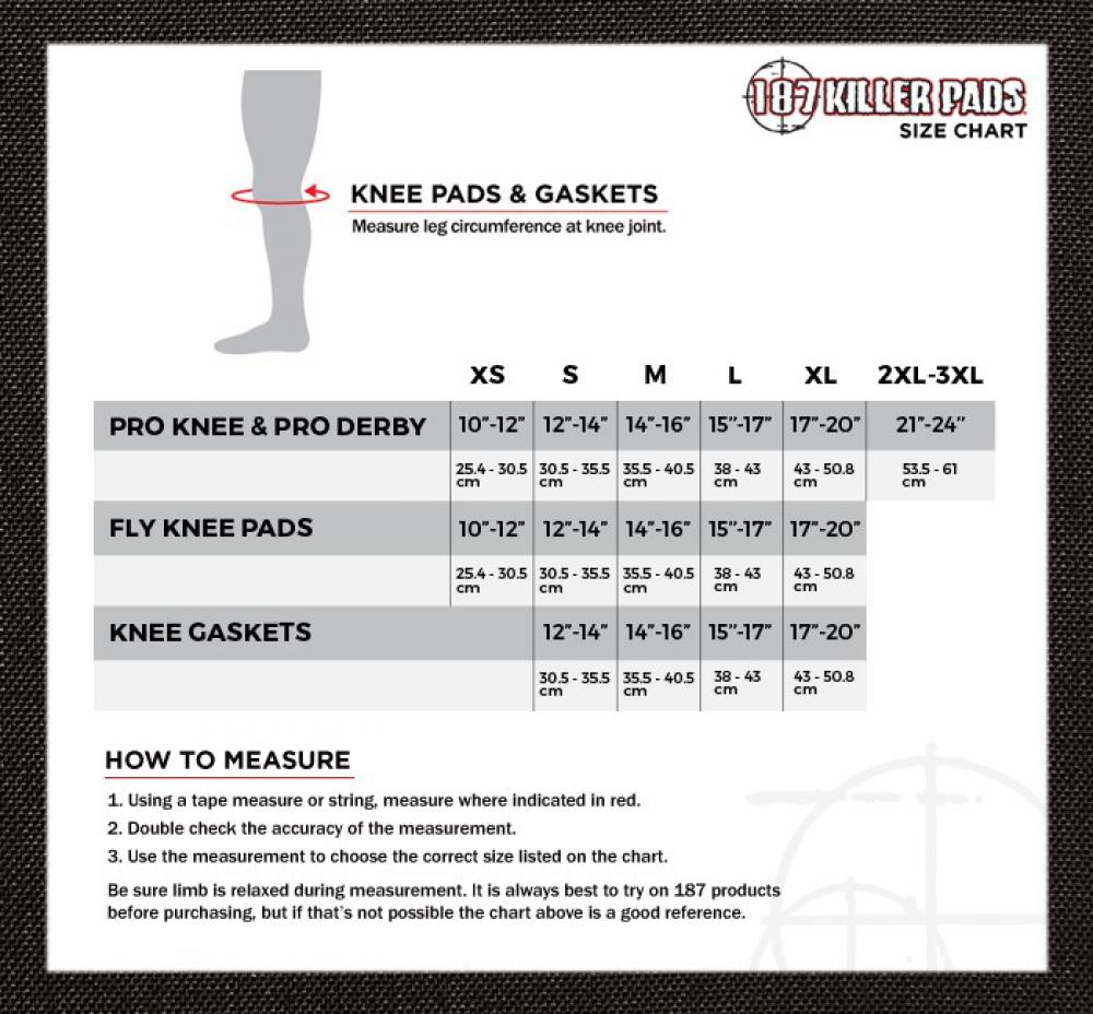 XS ADULT 187 Killer Pads Pro Knee