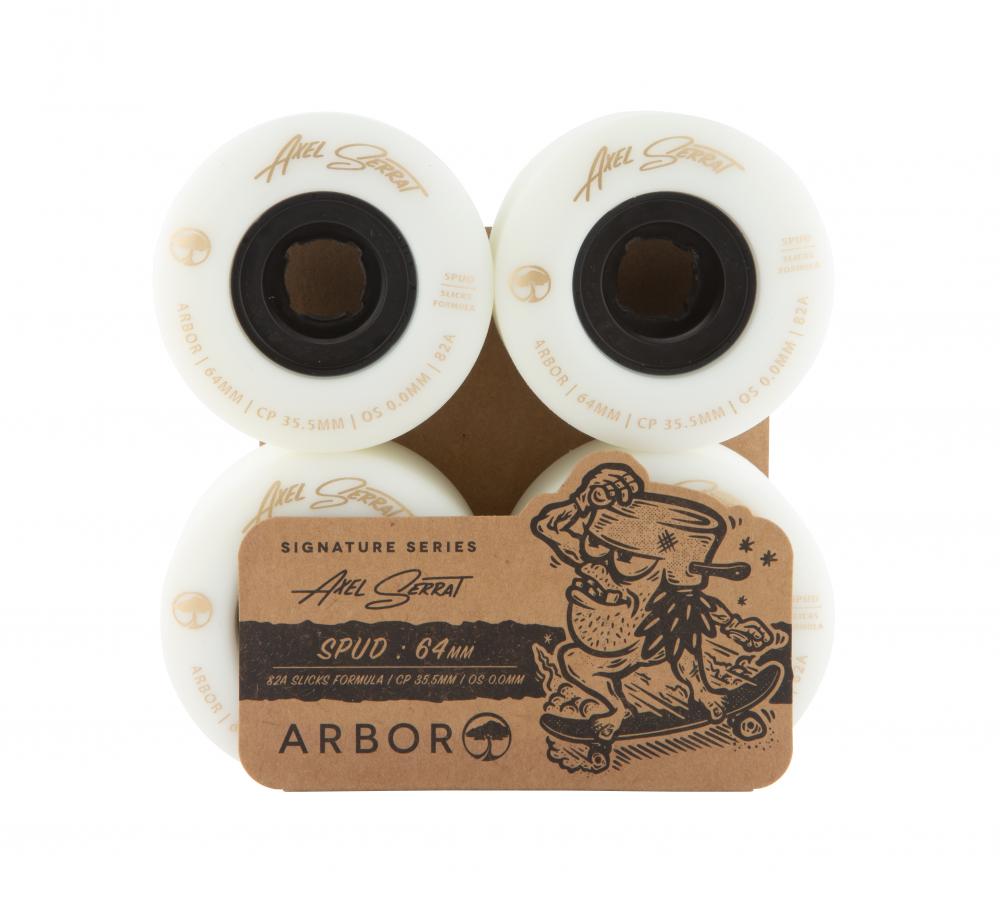 64 MM Arbor Signature Wheel Spud Axel Serrat 82a