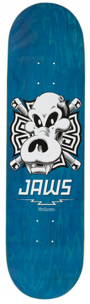 8.25IN Birdhouse Pro Deck Jaws Skull