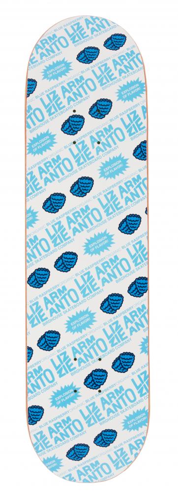 8.25IN Birdhouse Pro Deck Lizzie Blue Razz