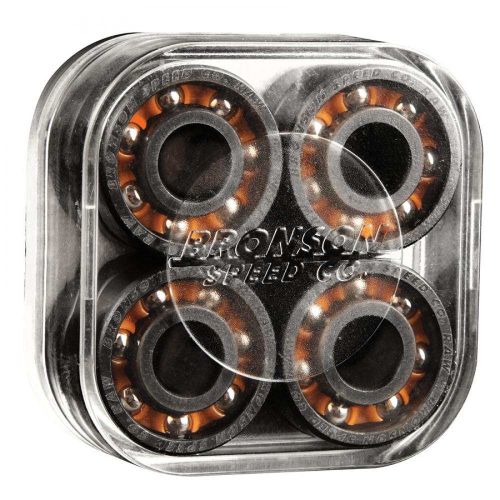 8 MM Bronson Speed Co. Bearings Raw (Pack of 8)