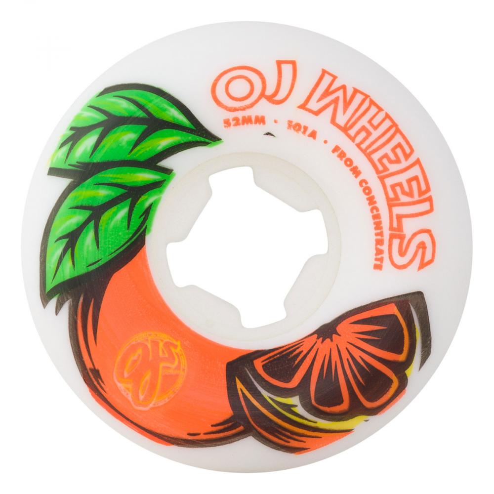 52 MM OJ Wheels From Concentrate Hardline 101a