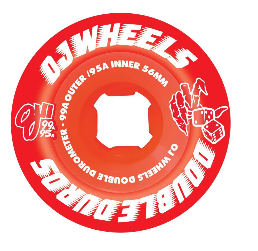 56 MM OJ Double Duro Wheels Double Duro 99a/95a