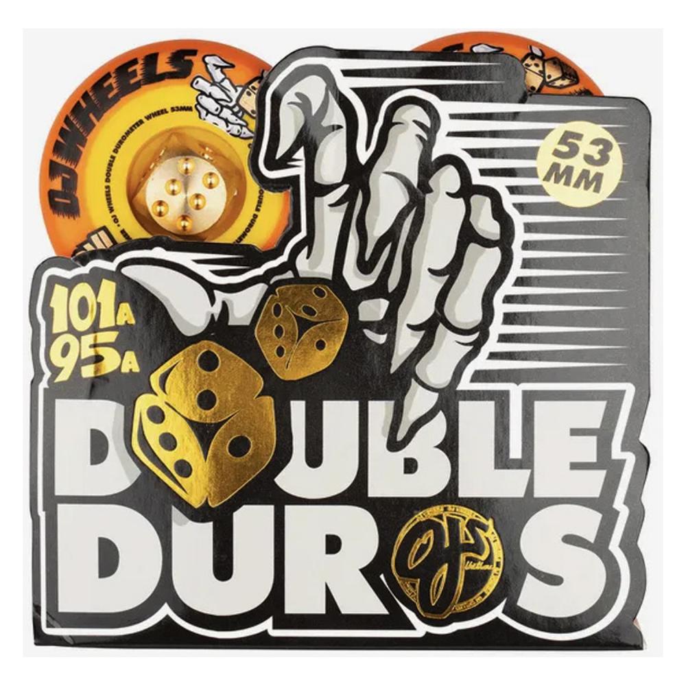 58 MM OJ Double Duro Wheels Mini Combo 101a/95a
