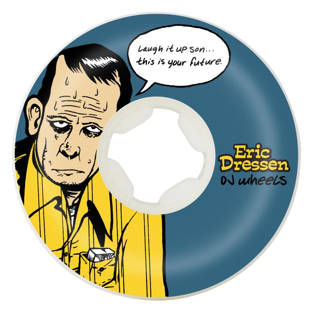 58 MM OJ Wheels Eric Dressen Laught It Up 99a