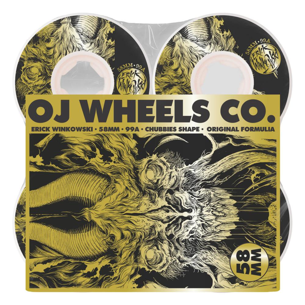 58 MM OJ Wheels Erick Winkowski Primeval Elite