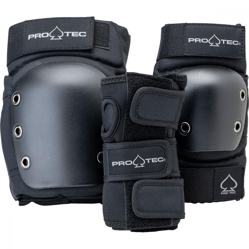 YM YOUTH Pro-Tec Pads Street gear Junior 3 Pack Open