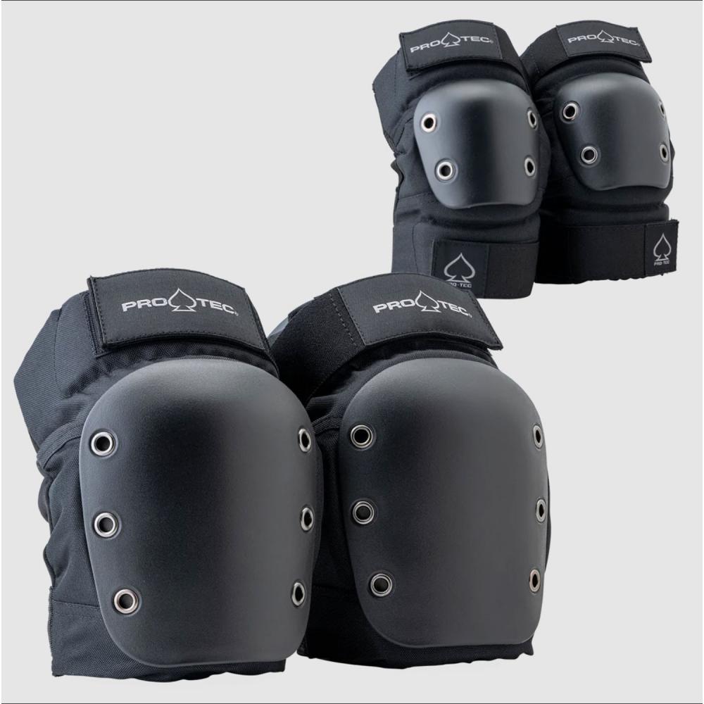 L ADULT Pro-Tec Pads Street Knee/Elbow Pad Set Open