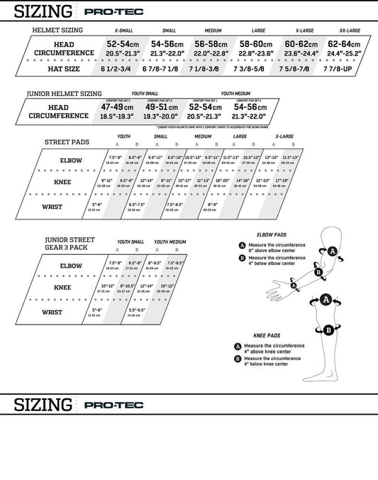 M ADULT Pro-Tec Pads Street Elbow Pads