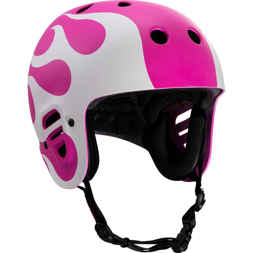 M ADULT Pro-Tec Helmet Full Cut Cert Gonz Flame