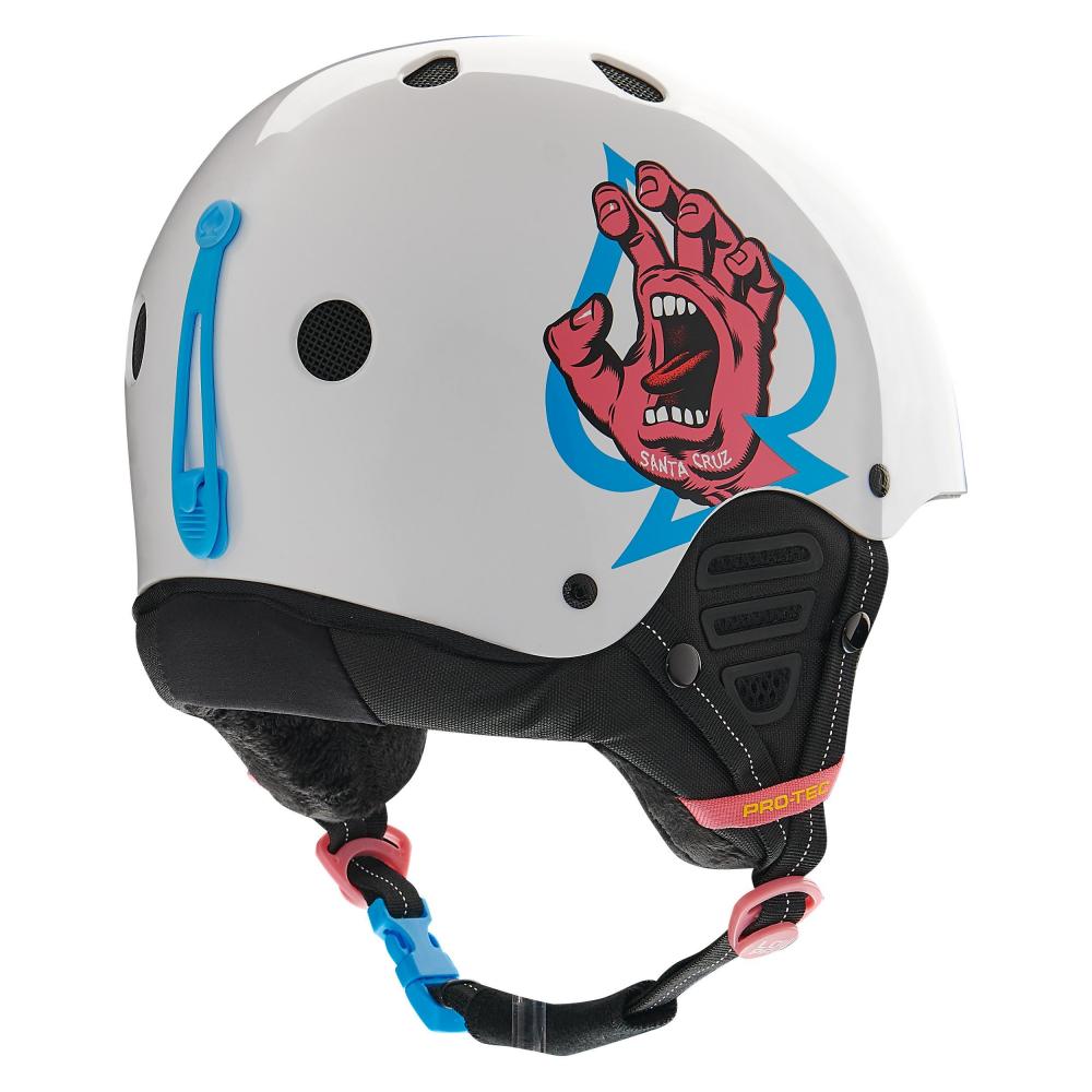 S/M ADULT Pro-Tec Helmet Low Pro Snow Santa Cruz