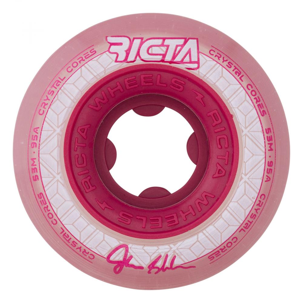 53 MM Ricta Wheels Crystal Cores 95a