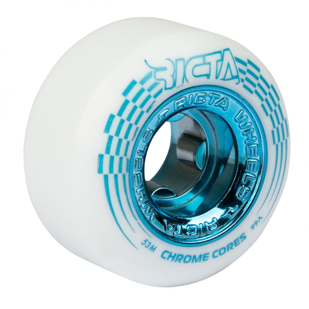 53 MM Ricta Wheels Chrome Core 99a
