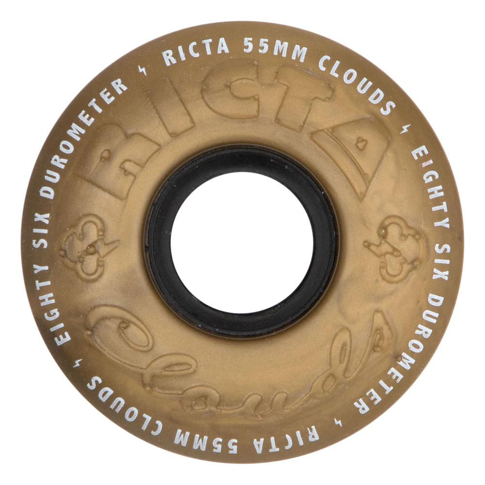 55 MM Ricta Wheels 55mm Clouds Metallic Gold