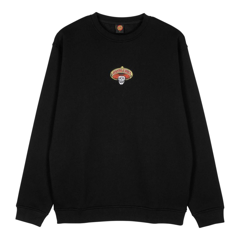 L ADULT Santa Cruz Crew Guzman Skull Crew