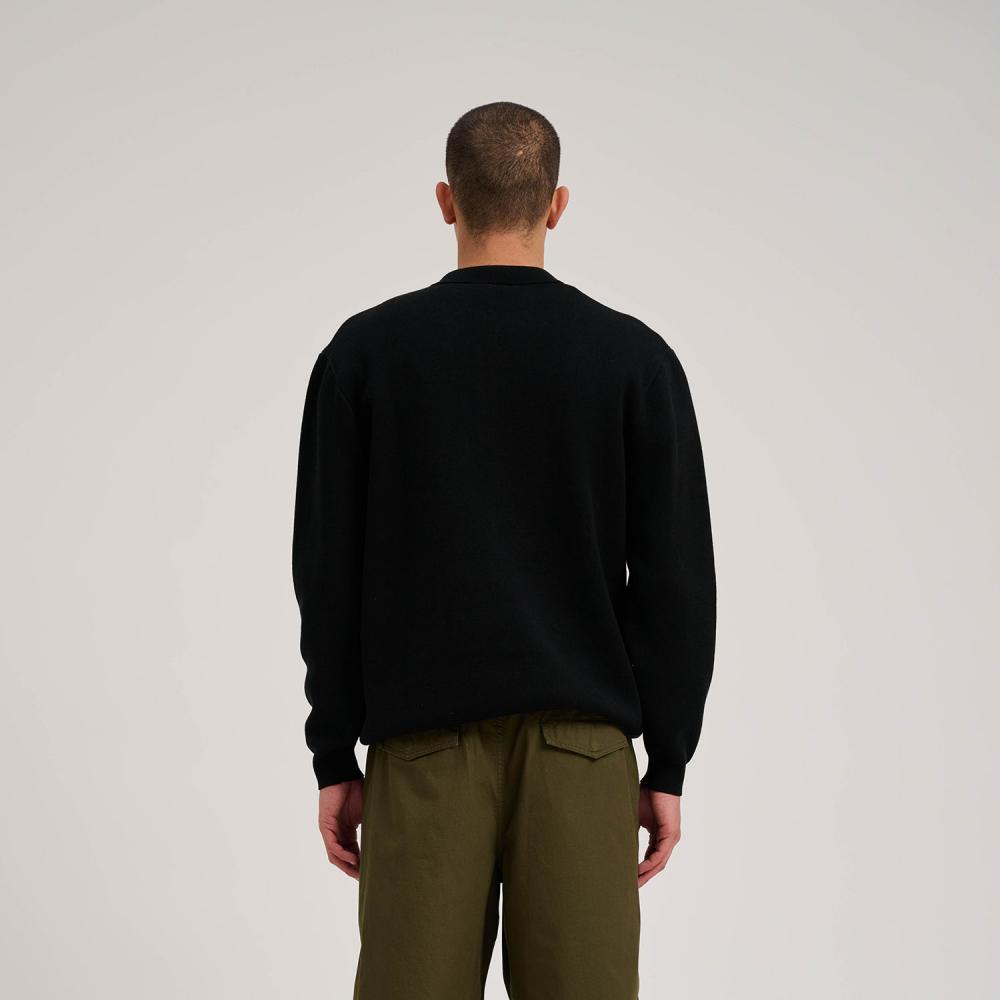 S ADULT Santa Cruz Knit Crew Donnie Polo Knit Crew