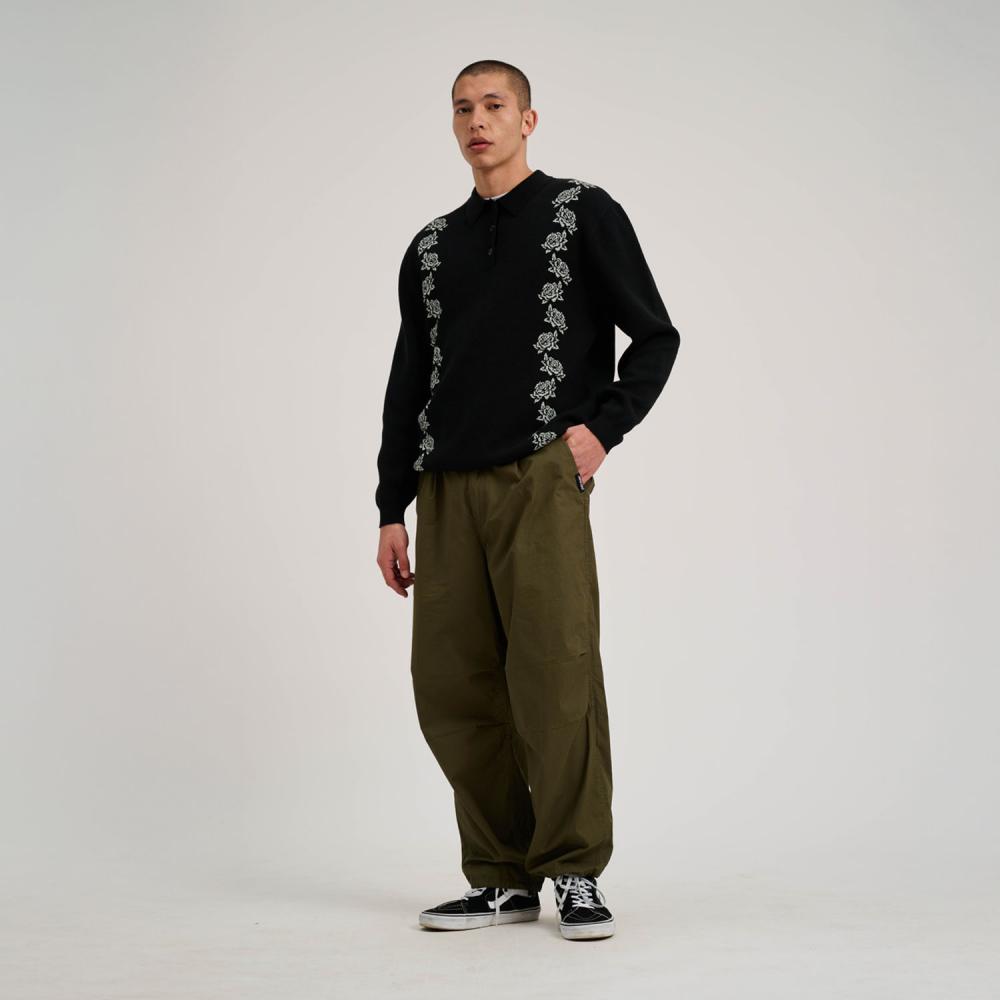 M ADULT Santa Cruz Knit Crew Donnie Polo Knit Crew