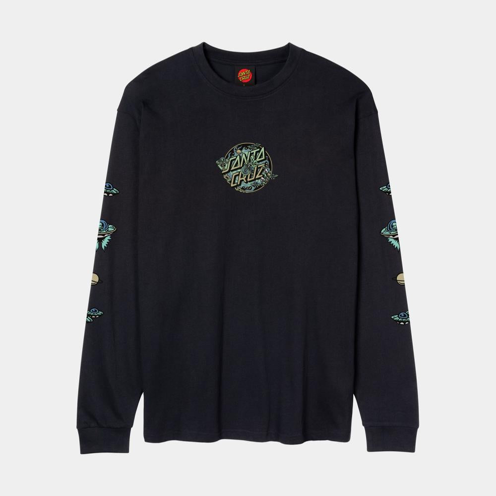 M ADULT Santa Cruz Longsleeve T-Shirt Winkowski Dope Planet 2 Dot
