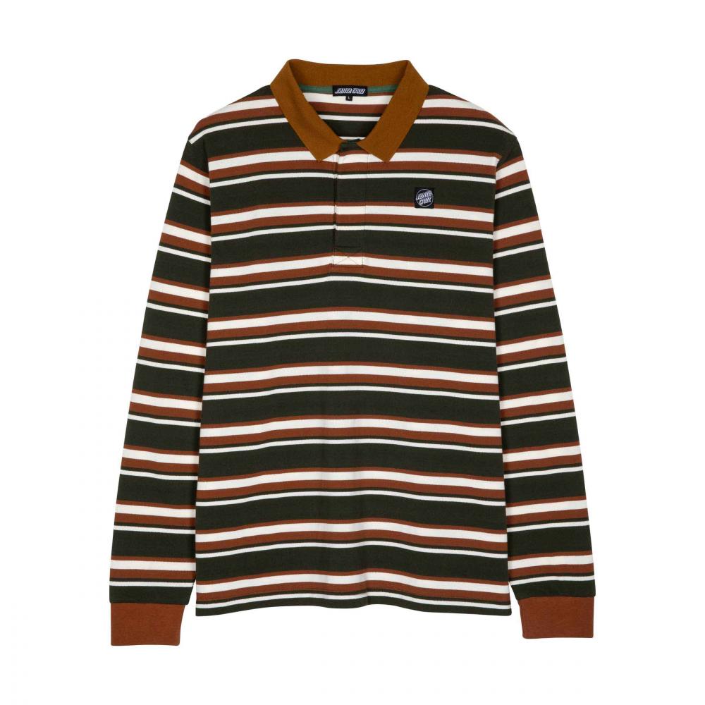 M ADULT Santa Cruz Longsleeve Polo Cera LS Polo