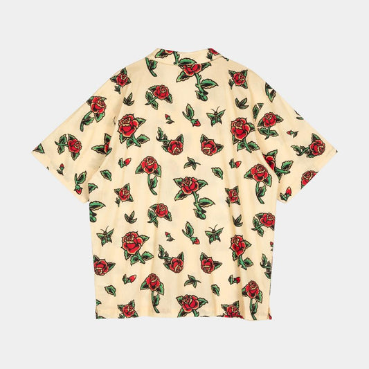 L ADULT Santa Cruz Shirt Flash Roses Shirt
