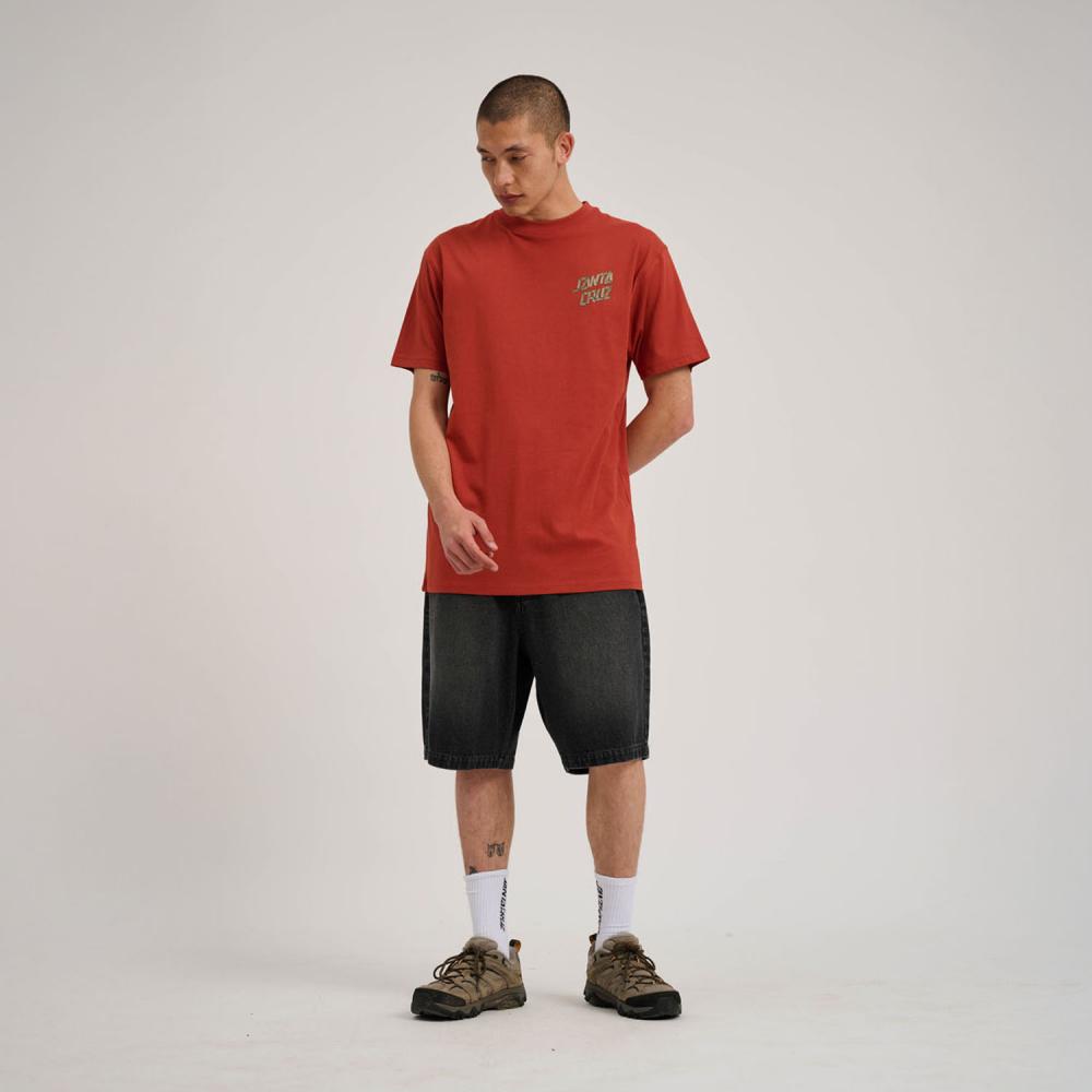 S ADULT Santa Cruz T-Shirt Screaming Grizzly T-Shirt