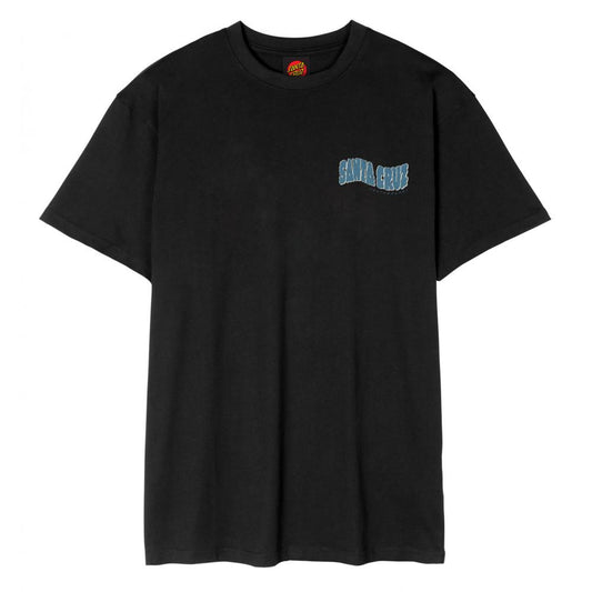 S ADULT Santa Cruz T-Shirt Tiki Hand Strip T-Shirt