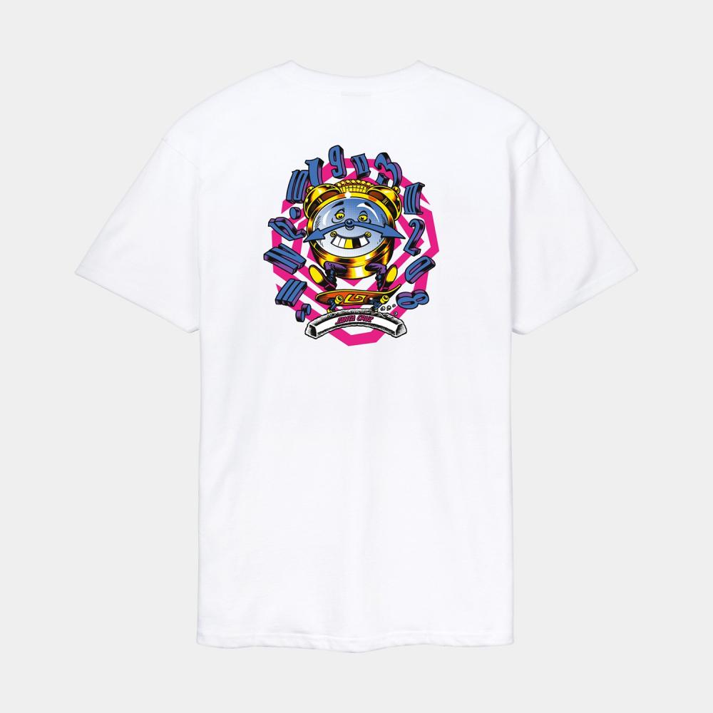 M ADULT Santa Cruz T-Shirt Grabke All Around Stack
