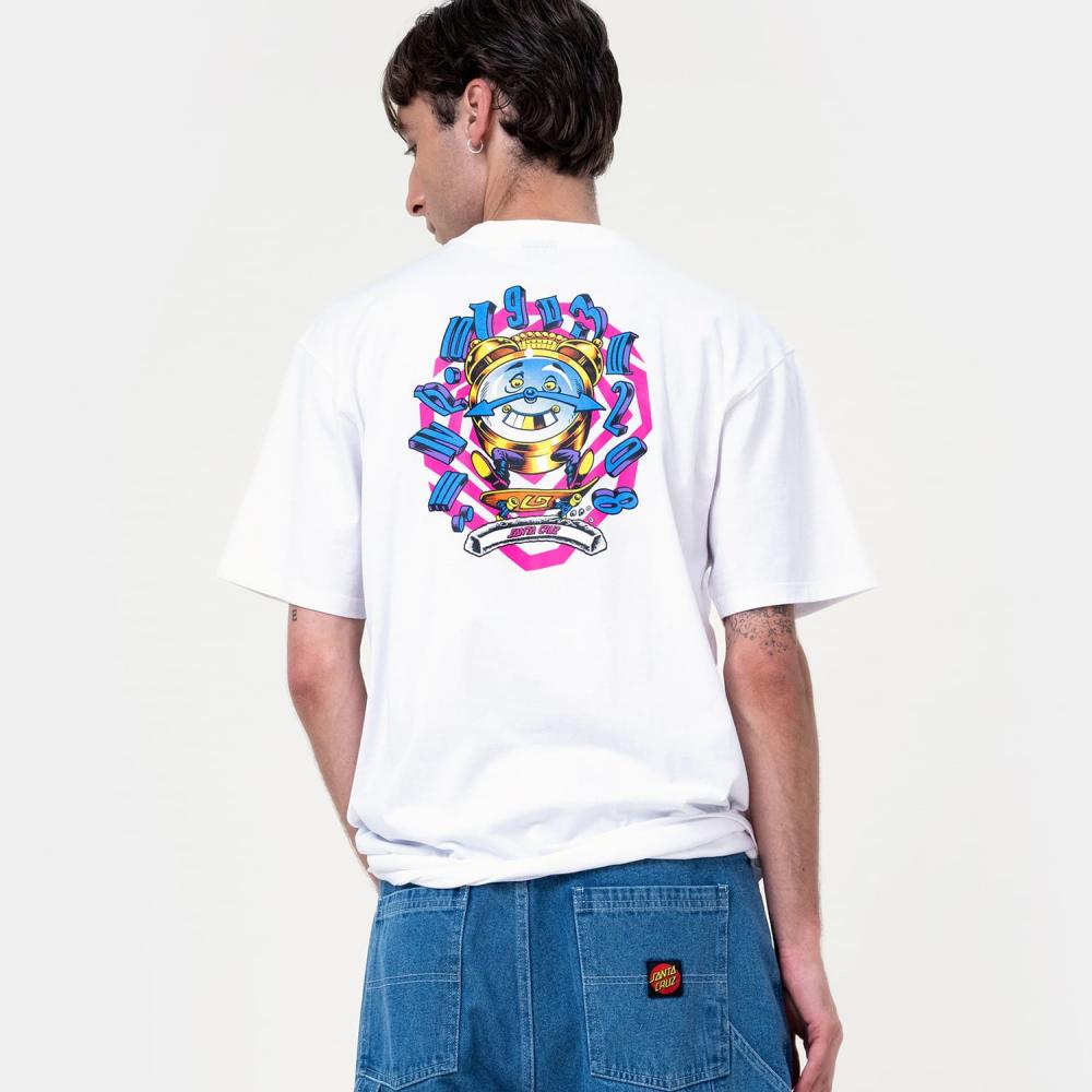 M ADULT Santa Cruz T-Shirt Grabke All Around Stack