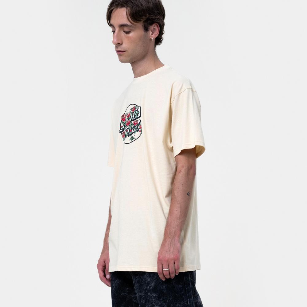 M ADULT Santa Cruz T-Shirt Flash Stacked Dot Front Tee