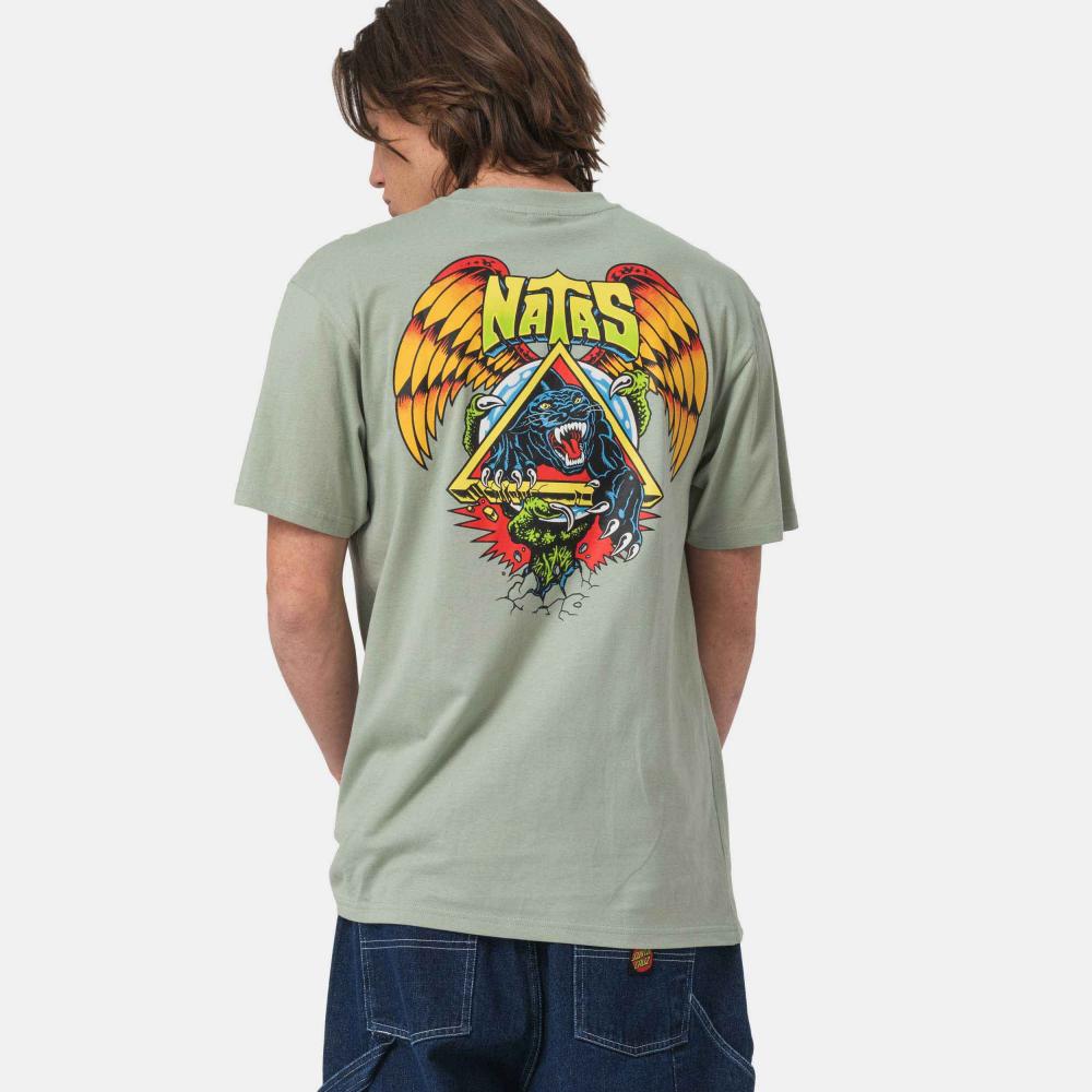 S ADULT Santa Cruz T-Shirt Natas SC Panther T-Shirt