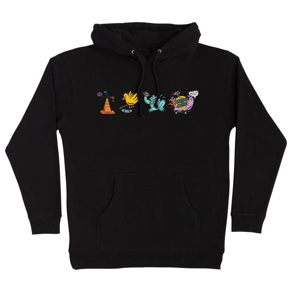 S ADULT Santa Cruz Hoody Skate Like A Girl