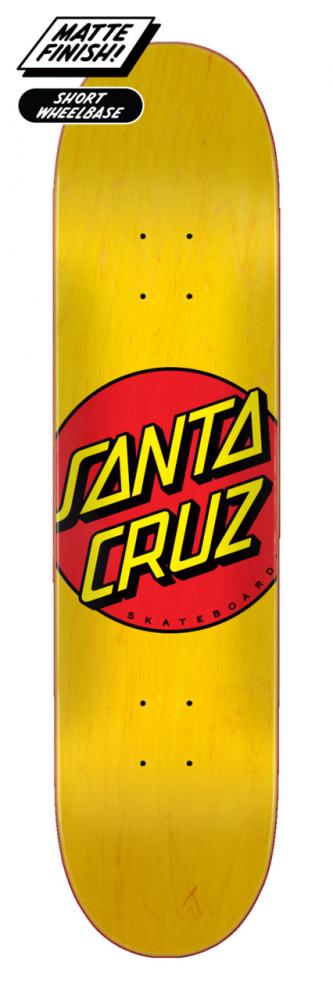 7.75IN Santa Cruz Deck Classic Dot