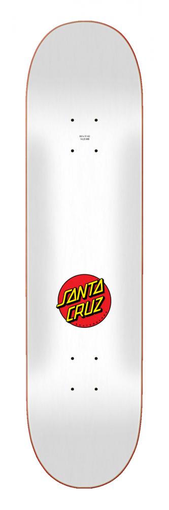 8.00IN Santa Cruz Deck Classic Dot