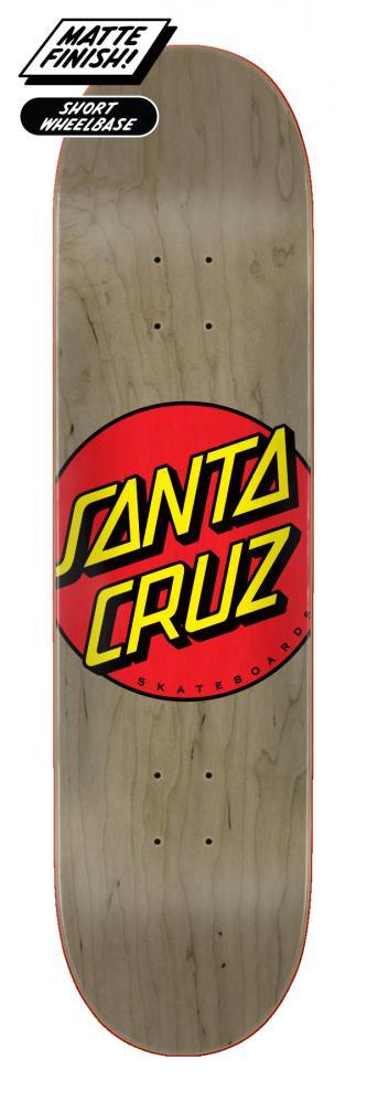 8.375IN Santa Cruz Deck Classic Dot