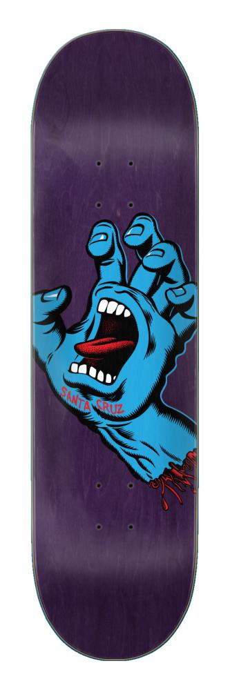 8.375IN Santa Cruz Deck Screaming Hand