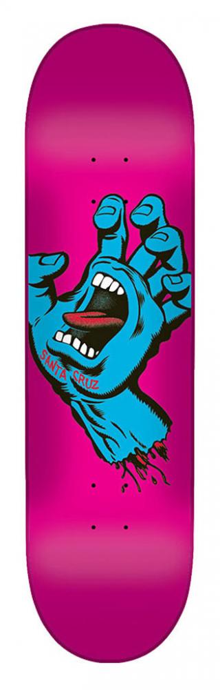 7.8IN Santa Cruz Deck Screaming Hand
