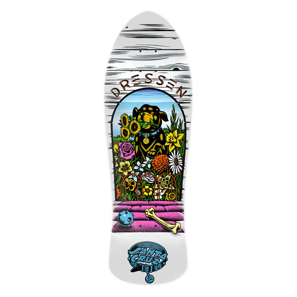 9.5IN Santa Cruz Deck Reissue Dressen Pup