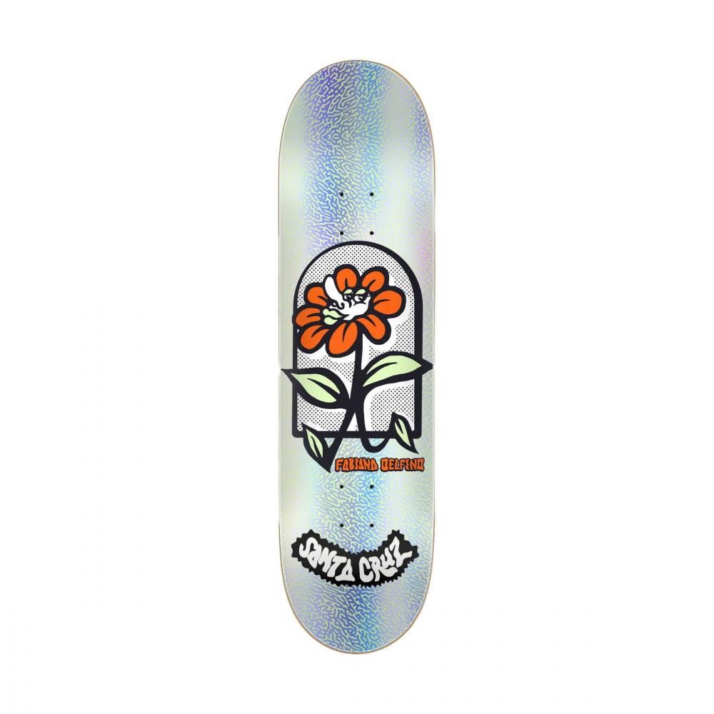 8IN Santa Cruz Deck Delfino Flower Frame FB