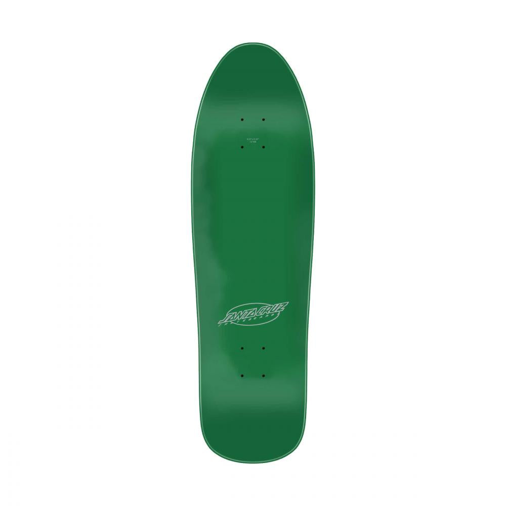 9.23IN Santa Cruz Deck Meek Pinstripe Slasher Green