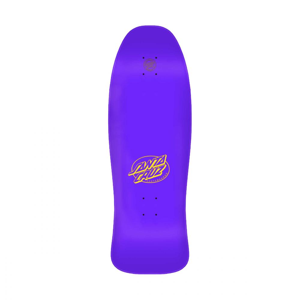 10IN Santa Cruz Reissue Deck Kendall Pumpkin