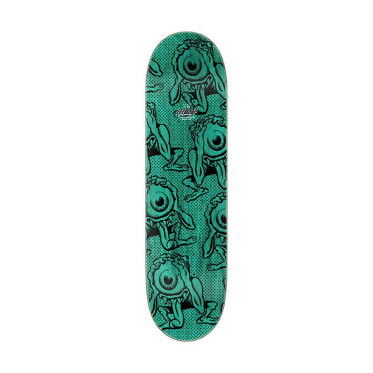 8IN Santa Cruz Team Deck Eyegore Prismatic FeelBase