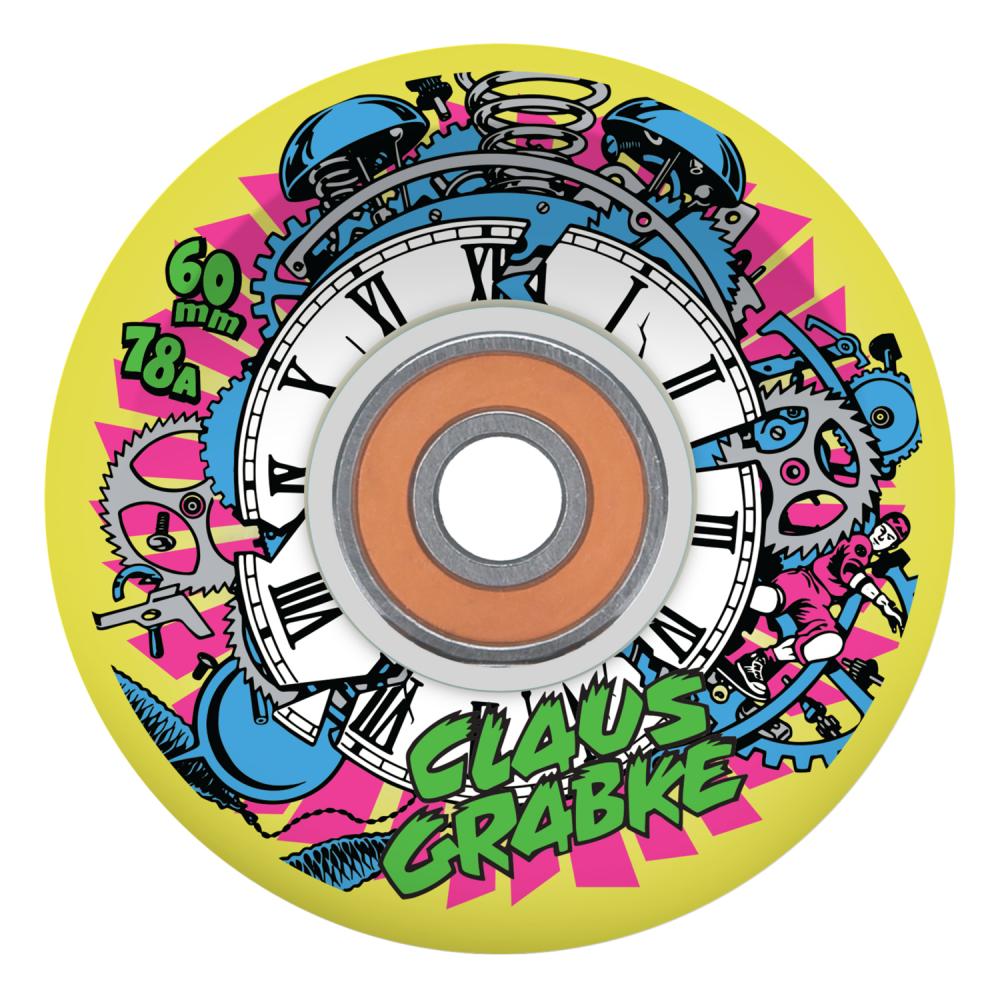 60 MM Slime Balls Wheels Claus Grabke Light Ups OG 78a