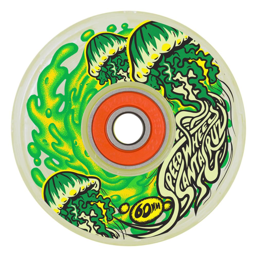 60 MM Slime Balls Wheels Jelly Fish Light Ups OG Slime
