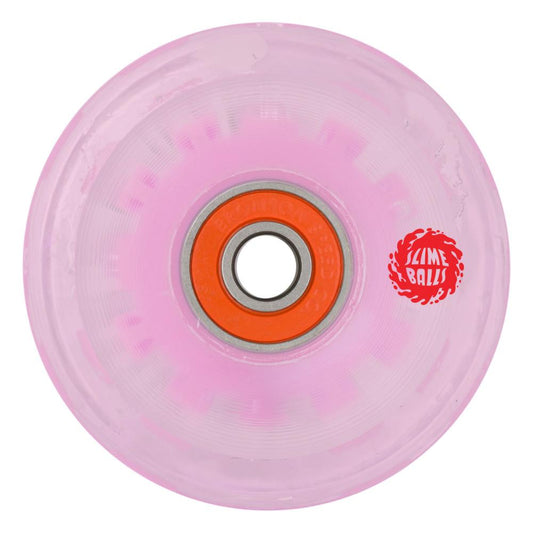66 MM Slime Balls Wheels Pink Eyes Light Ups OG Slime