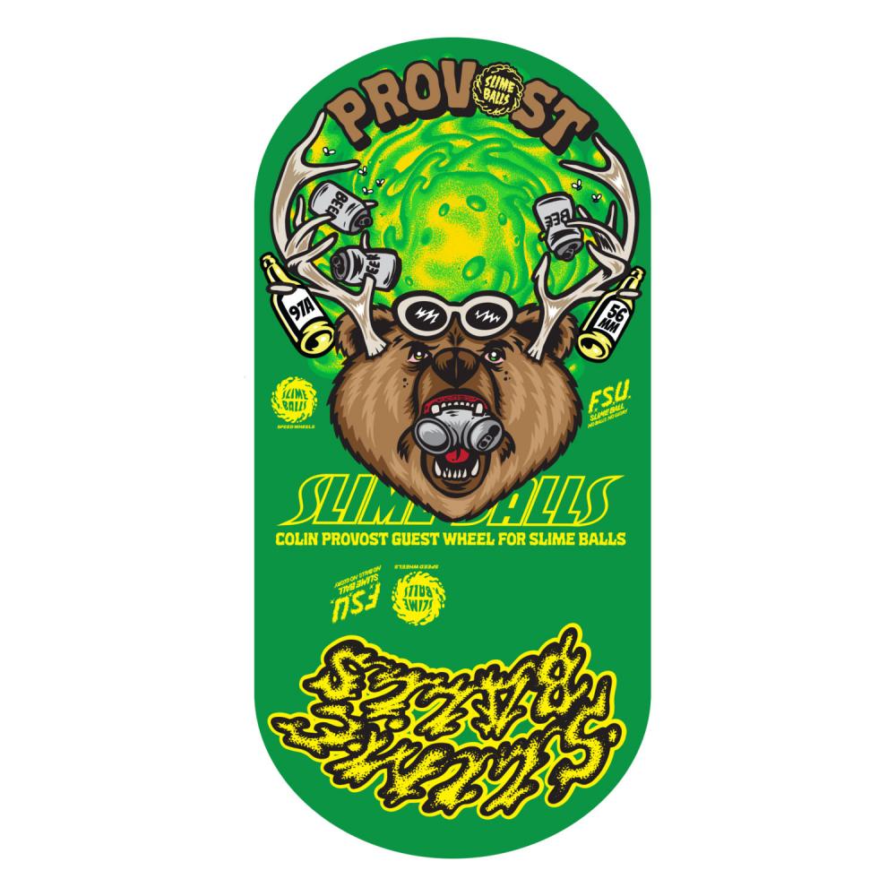 56 MM Slime Balls Wheels Collin Provost Beer Guest