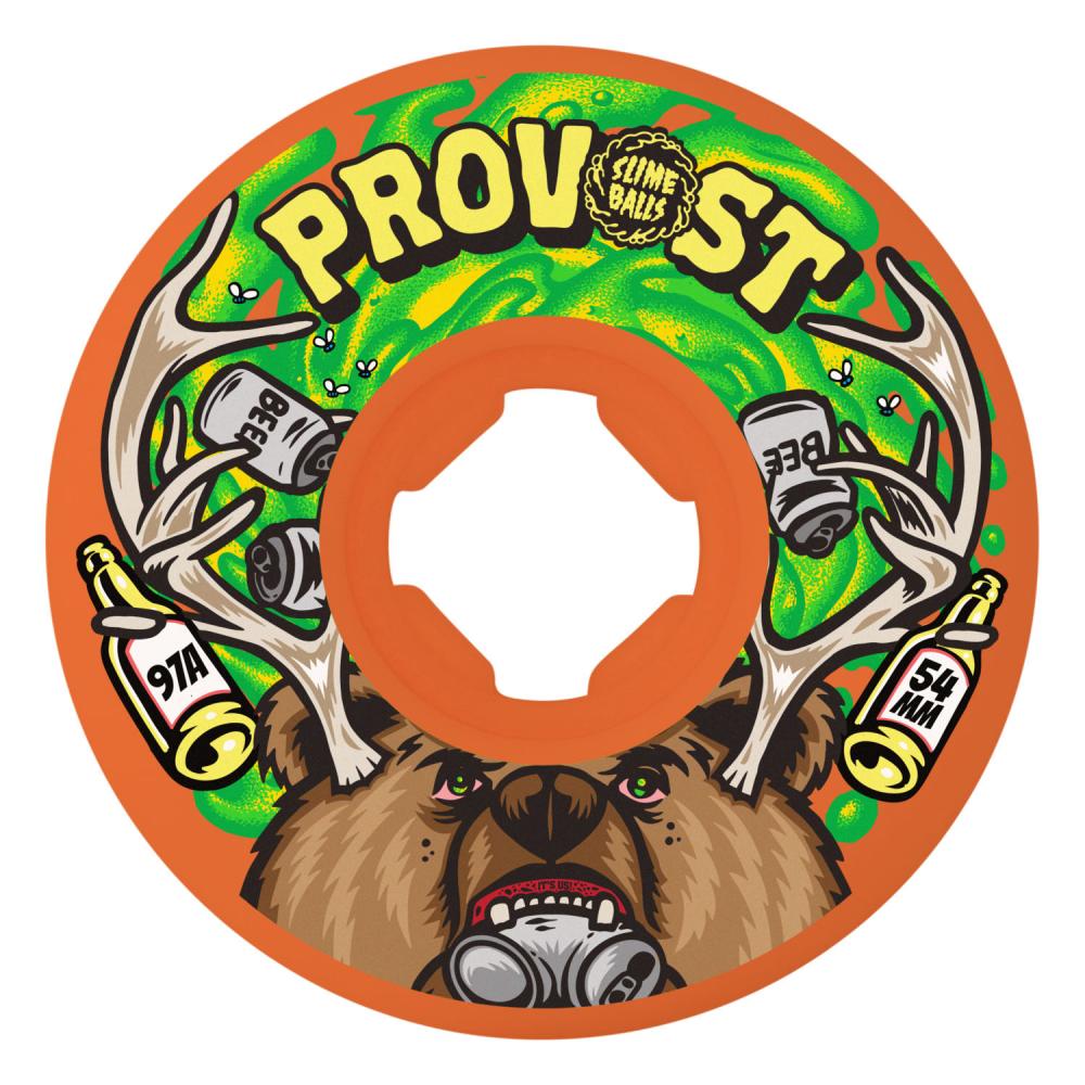 54 MM Slime Balls Wheels Collin Provost Beer Guest
